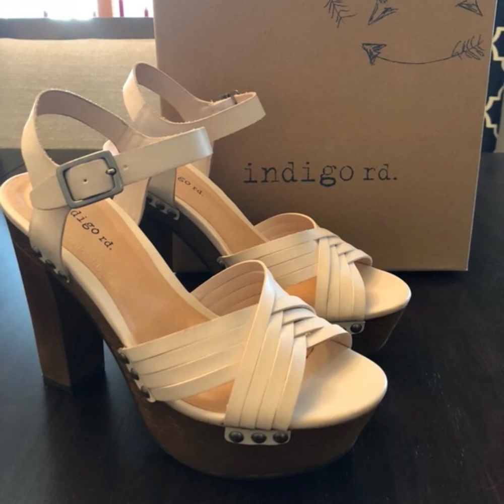 Indigo heels